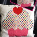 Inspiração – Almofada de cupcake