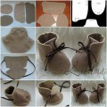 Tutorial – Sapato de bebê