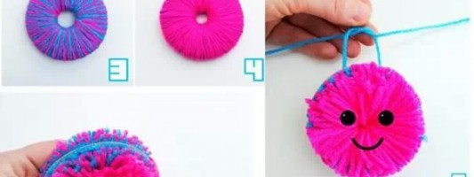 Tutorial – Fazendo pompons