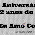 Comemoração da festa de aniversário de 2 anos do grupo Eu Amo Costurar