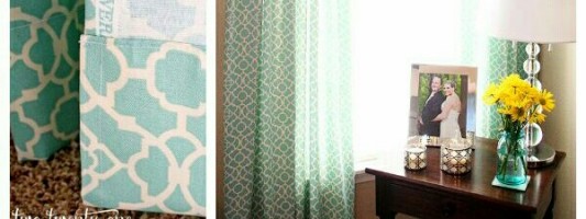 Tutorial – Fazendo cortina sem ilhós