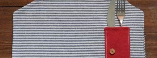 Inspiração – Jogo americano de casinha