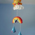 Inspiração – Móbile de crochê