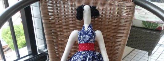 8ª Confraria da Costura: Tilda – por Márcia Roberta Ferreira