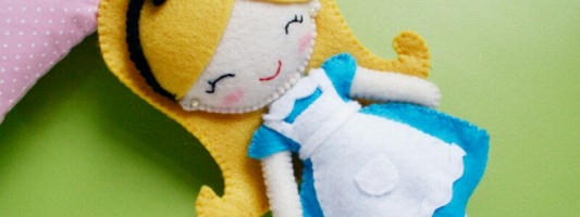 Inspiração – Alice de feltro